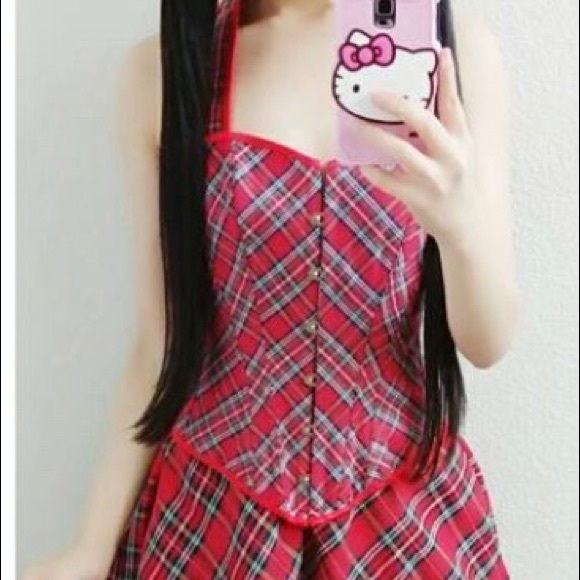 Other - Plaid corset